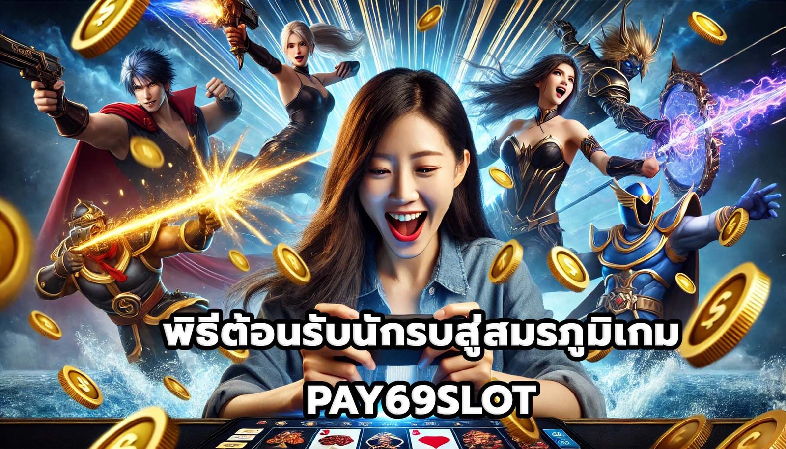 พิธีต้อนรับนักรบสู่สมรภูมิเกม PAY69SLOT-7