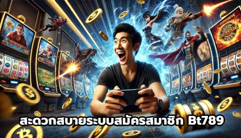 สะดวกสบายกับระบบสมัครสมาชิก Bt789-15