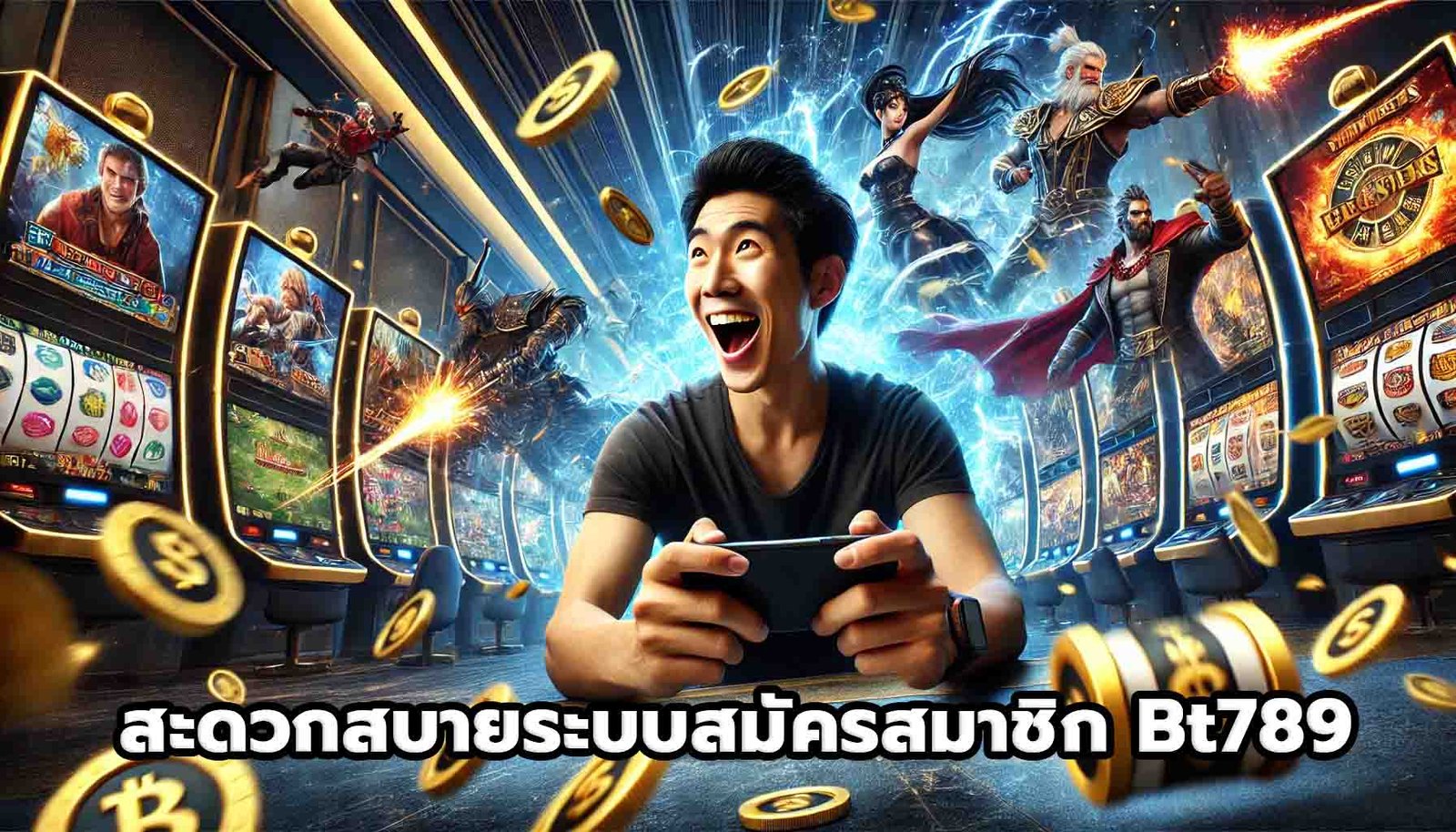 สะดวกสบายกับระบบสมัครสมาชิก Bt789-15